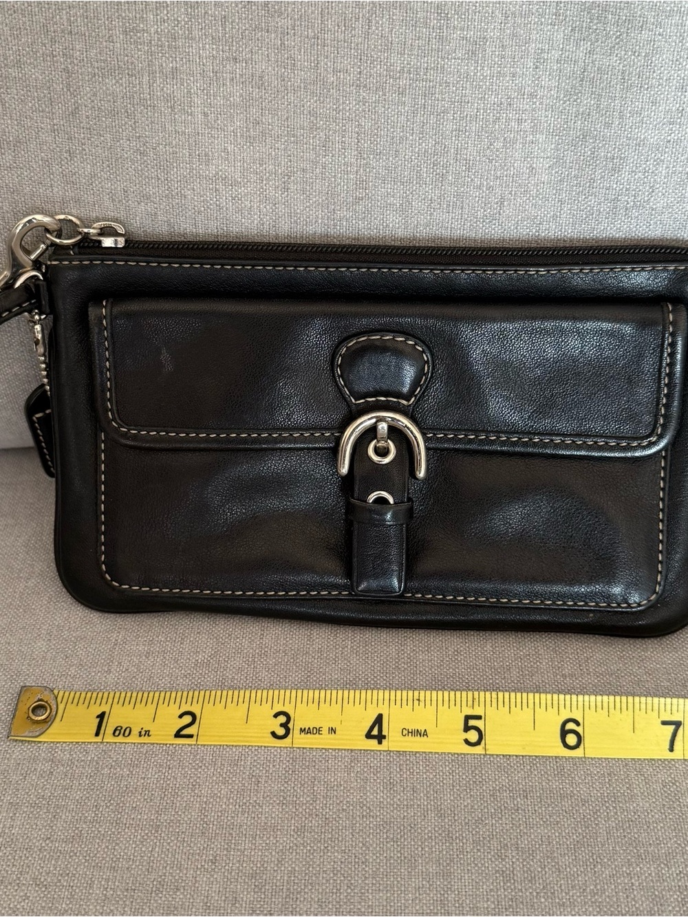 Vintage Coach Wristlet- Black - Great Condition
